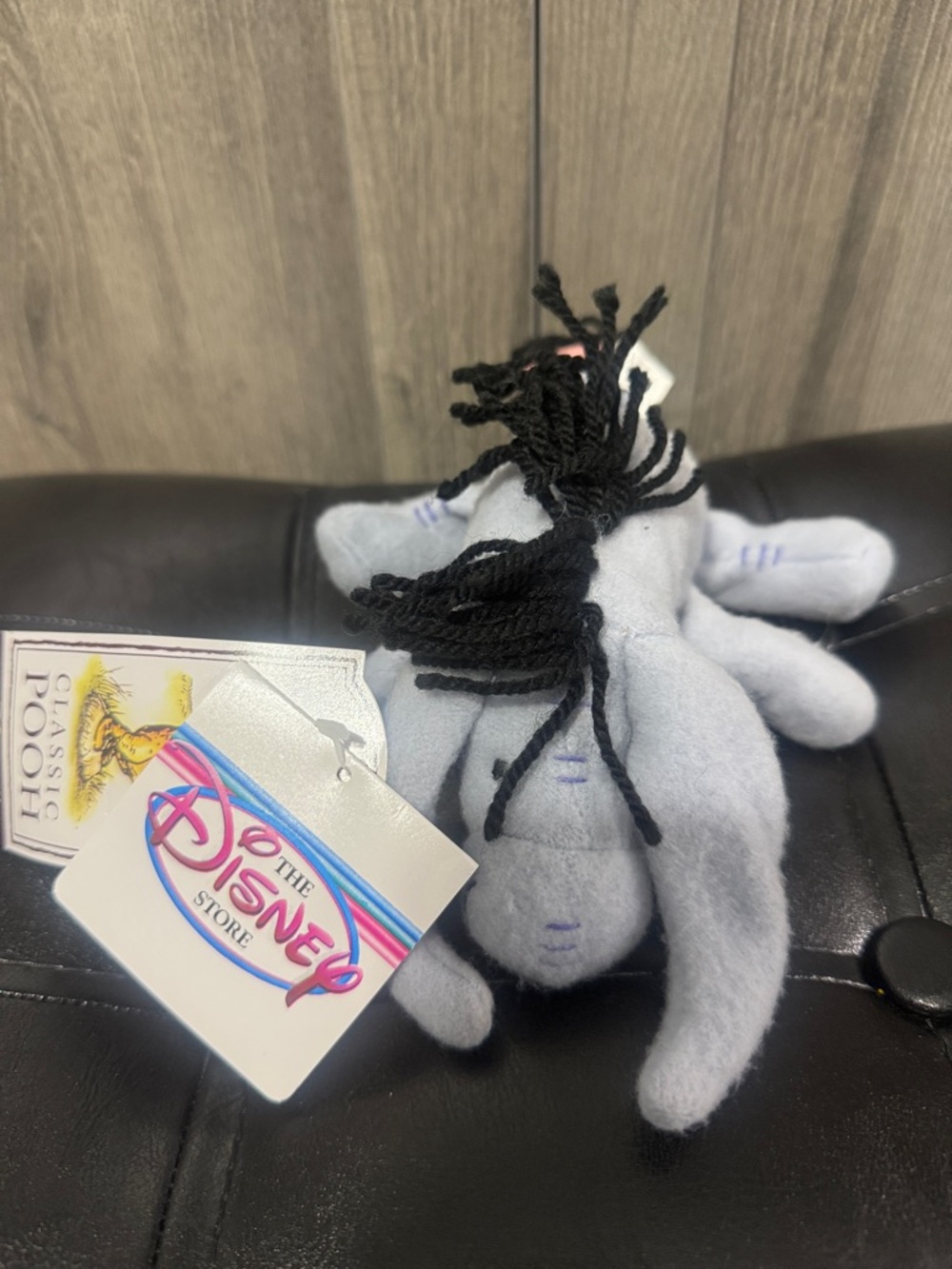 Disney's Winnie The Pooh Classic Eeyore 7" Plush Toy With Original Tag